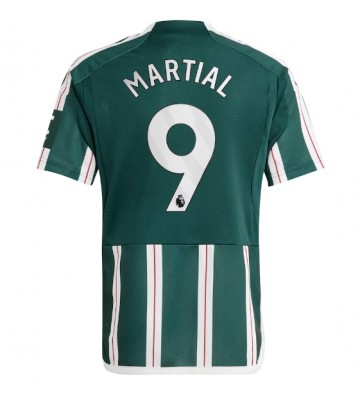 Manchester United Anthony Martial #9 Replica Away Stadium Shirt 2023-24 Short Sleeve